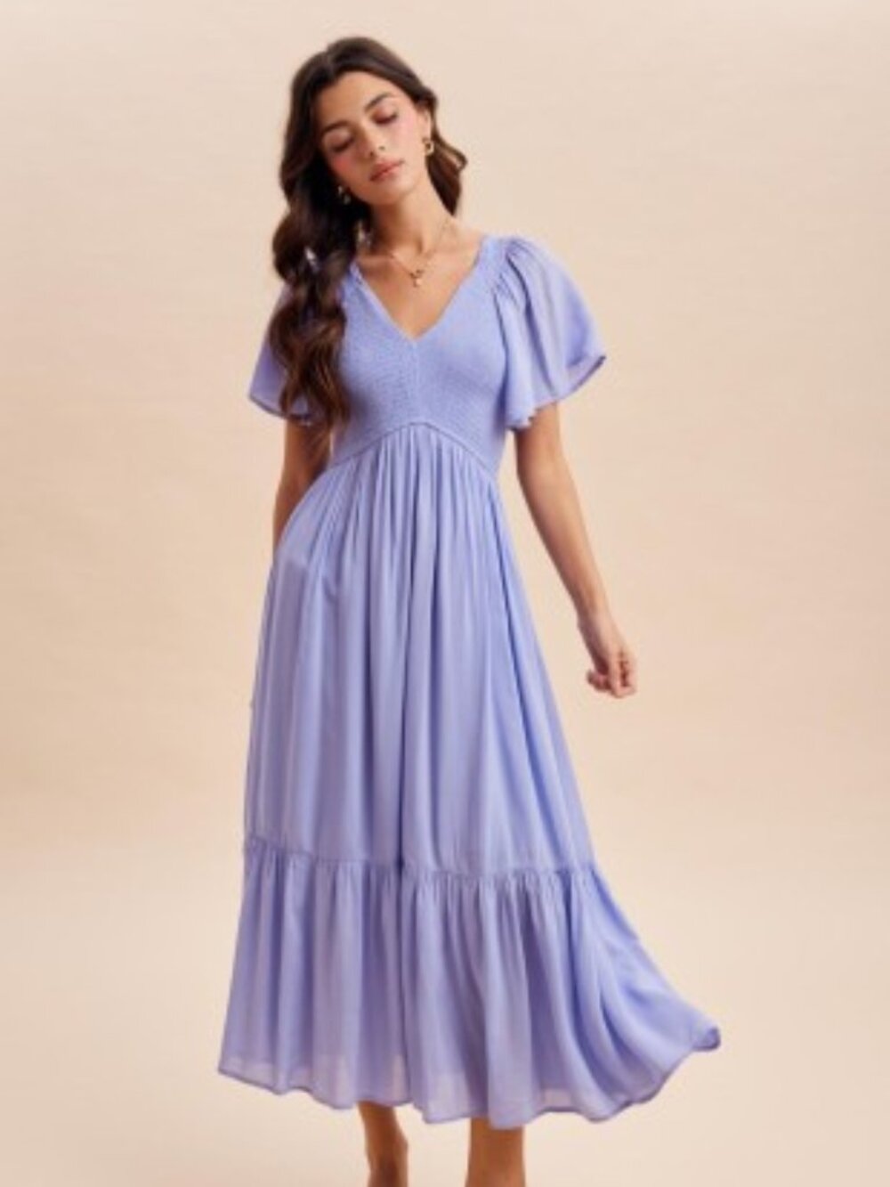 Modal Smocked Dress